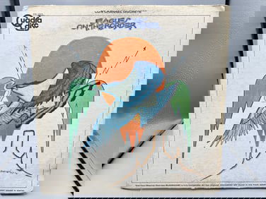 1974 The Eagles On The Border Quadrophonic Vinyl Album - QD-1004 - Seam Splitting