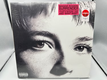 SEALED - Maggie Rogers: Surrender (2022), Limited Edition, hot pink vinyl, gatefold