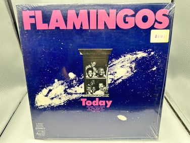 SEALED - The Flamingos: Today (70s-80s - exact press date unknown), gatefold