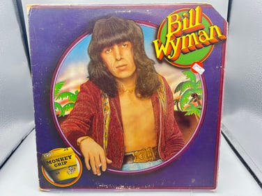 1974 Bill Wyman Monkey Grip UK Release Vinyl Album - COC 59102