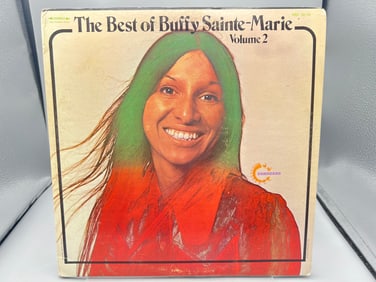 1971 Buffy Sainte-Marie The Best of Buffy Sainte-Marie Vol. II Vinyl Album - VSD-33/34