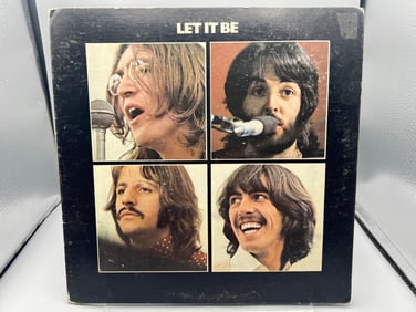 1970 The Beatles Let It Be Vinyl Album - AR 34001