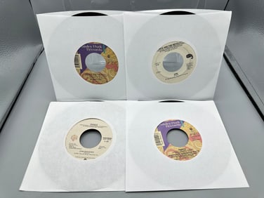 Prince: Four (4) 7-inch 45 rpm record lot: New Power Generation (1980); Controversy/When You Were