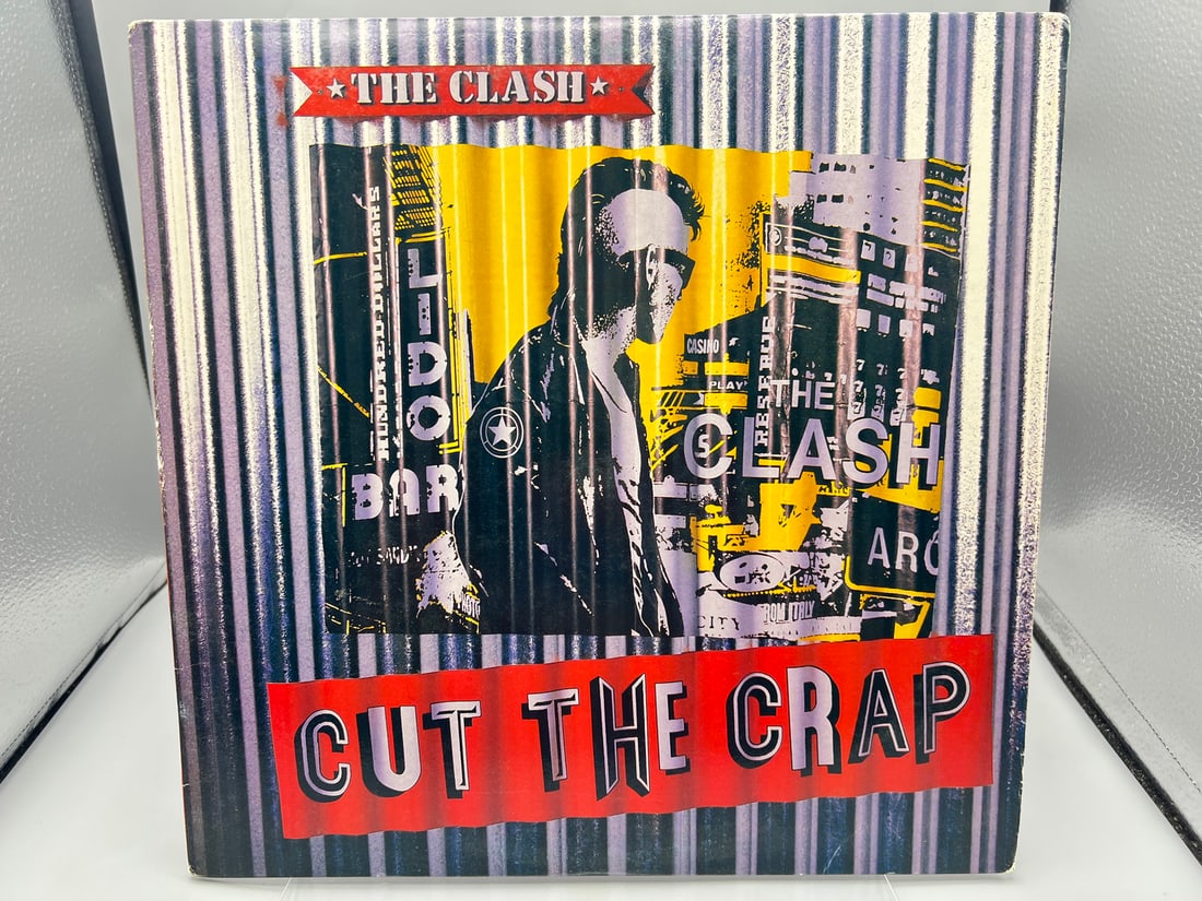 1985 The Clash Cut The Crap Vinyl Album - FE 40017 (1 of 7)