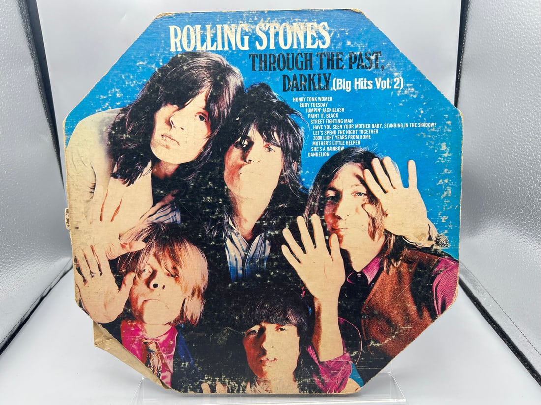 1969 The Rolling Stones Through The Past Darkly (Big Hits Vol. 2) Vinyl Album - NPS-3 - Seam: 1969 The Rolling Stones Through The Past Darkly (Big Hits Vol. 2) Vinyl Album - NPS-3 - Seam Splitting - Records are untested by the auction house for play quality. All items are sold as is.