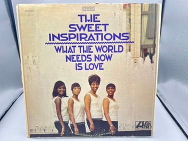 1968 The Sweet Inspirations What The World Needs Now Is Love Vinyl Album - SD 8201 - Seam Splitting