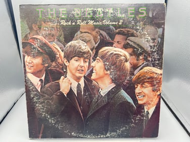 1980 The Beatles Rock N Roll Music Volume II Vinyl Album - SN-16021