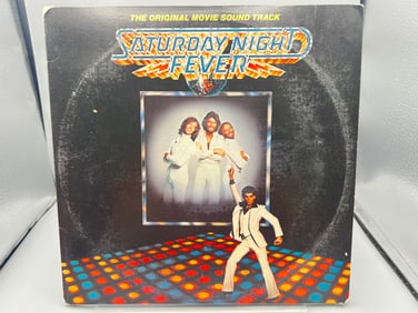1977 Saturday Night Fever Original Movie Soundtrack Vinyl Album - RS-2-4001