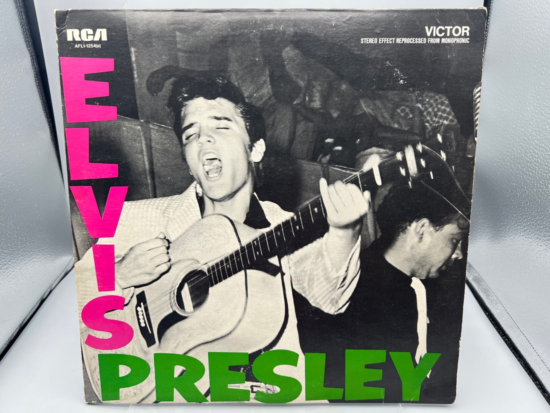 1977 Elvis Presley Self Titled Reissue Vinyl Album - AFL1-1254 (1 of 6)