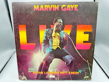Marvin Gaye: Live At The London Palladium (1977), 2 LPs, gatefold