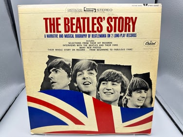The Beatles: The Beatles Story (1967), 2 LPs, Los Angeles Pressing, reissue, gatefold (a narrative