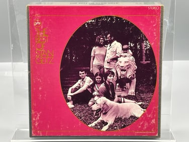 4-Track Reel-To-Reel Tape - Stan Getz: The Best Of Stan Getz (1967), 7 1/2 IPS Stereo, Verve tape -
