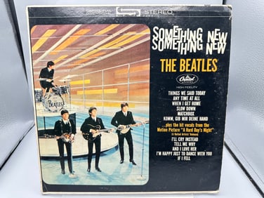 The Beatles: Something New (1978), reissue, Capitol purple label