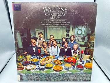 The Waltons Christmas Album (1974), cover photo of iconic TV family