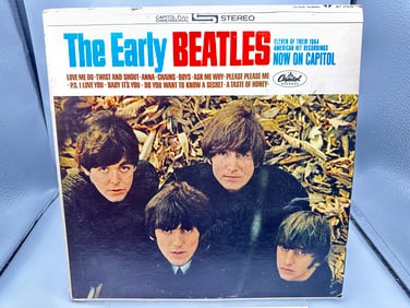 The Beatles: The Early Beatles (1978), reissue, Capitol purple label