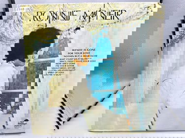 Ronnie McNeir: Self-titled (1975), promo cut cover corner