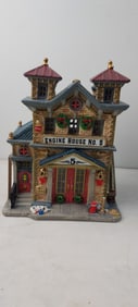 2006 Lemax Coventry Cove Engine House No. 5 Lighted Building #65412KM