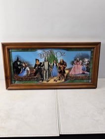 The Wizard of Oz Multi-Layered Stained Glass Style Panorama Framed Wall Art