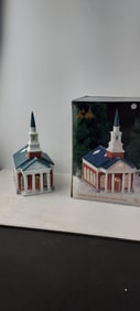 1993 O'Well Novelty Dickens Keepsake Porcelain Lighted Church House