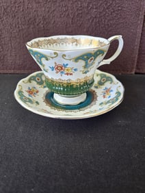 Royal Albert Dorchester Series Bone China Teacup and Saucer Set