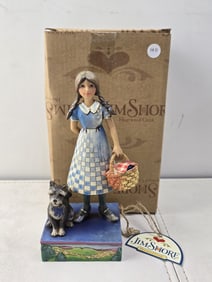 2007 Jim Shore Heartwood Creek The Wizard of Oz Dorothy & Toto "Go Where Your Dreams Take You"