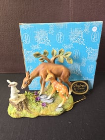 Andrea by Sadek Deer Family Figurine #6648