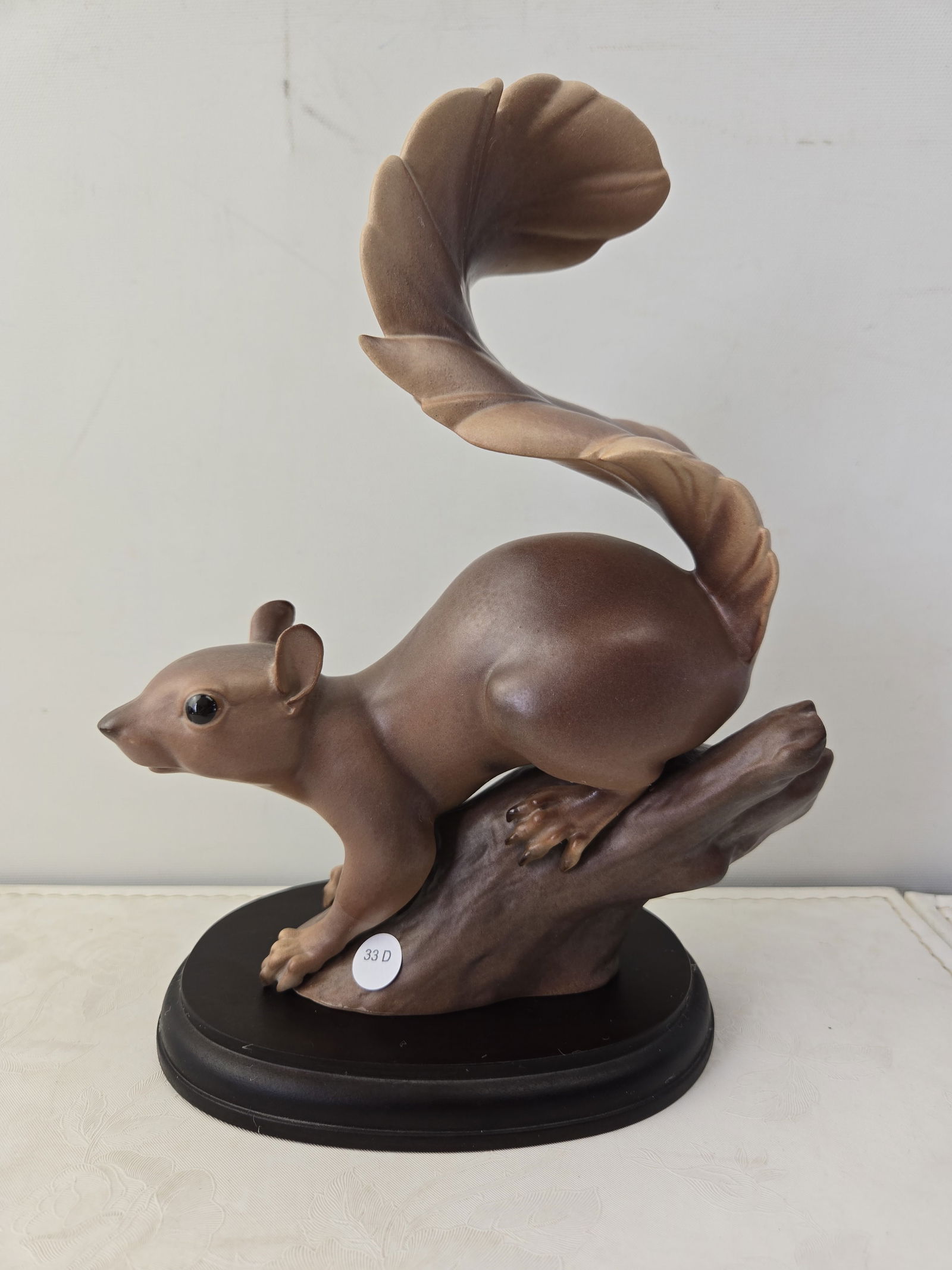 1986 Homco Masterpiece Porcelain Grey Squirrel Figurine (1 of 6)