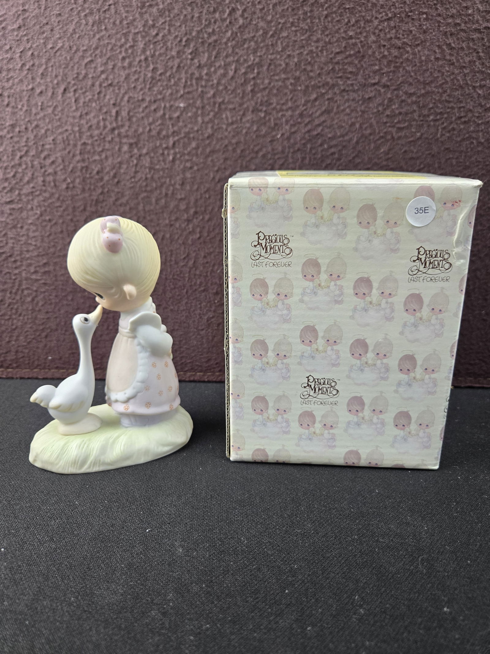 1978 Jonathan & David Precious Moments 'MAKE A JOYFUL NOISE' E-1374/G (1 of 4)