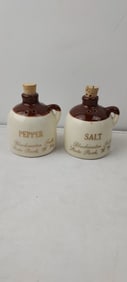 Vintage Paden City Artware Co. Inc. Blackwater Falls State Park W. Va. Souvenir Whiskey Jug Salt &