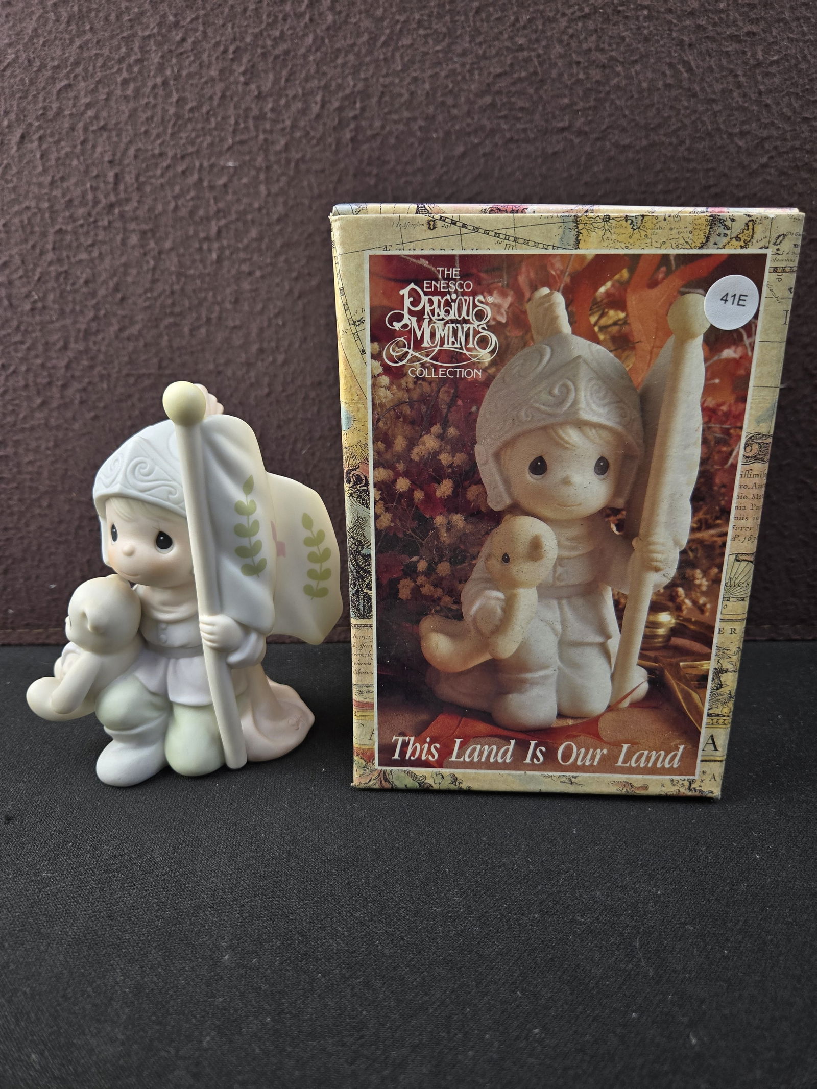 1992 Enesco Precious Moments Collection 'This Land Is Our Land' Special Limited Edition #527777 (1 of 4)
