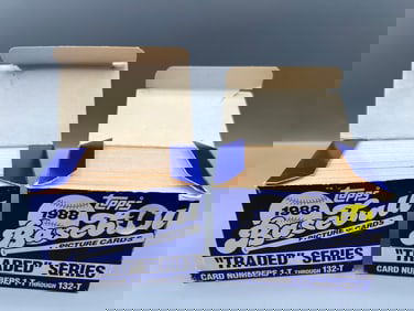 Lot of (2) 1988 Topps Traded Baseball Sets