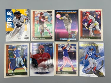 Lot of (8) Modern Baseball Star Player Cards W/ Tatis Jr. RC