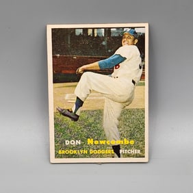 1957 Topps Don Newcombe #130 HOF