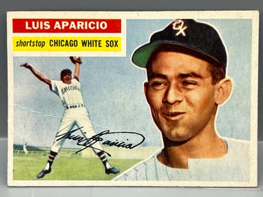 1956 Topps #292 Luis Aparicio Rookie (HOF) - White Sox