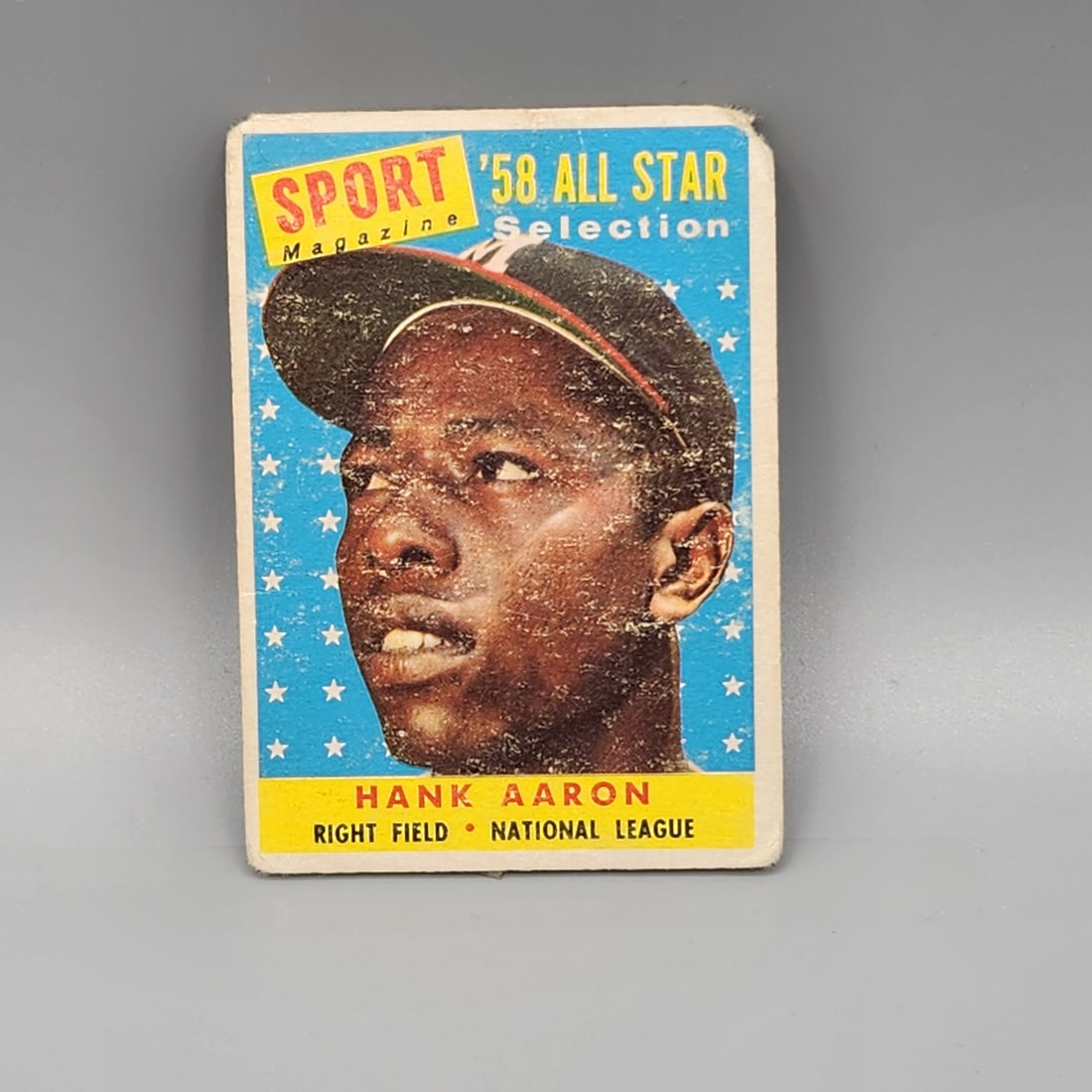1958 Topps Hank Aaron #488 HOF: 1958 Topps Hank Aaron #488 HOF
