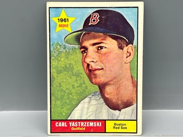 1961 Topps #287 Carl Yastrzemski (HOF) - Red Sox  - 2nd Year Card