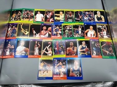 Lot of (30) 1994 Star Basketball Cards W/ Many Stars - Varying Conditions