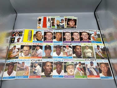 Lot of (50+) 1964 Topps Baseball Cards - Varying Conditions