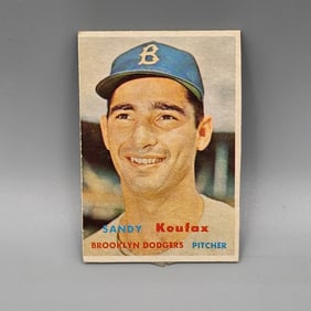1957 Topps Sandy Koufax #302 HOF