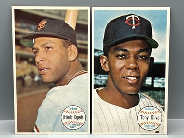 1964 Topps Giants Orlando Cepeda #55 & Tony Oliva #44