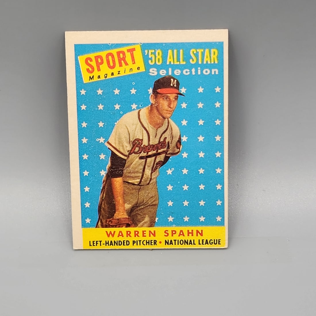 1958 Topps Warren Spahn #494 HOF (1 of 2)