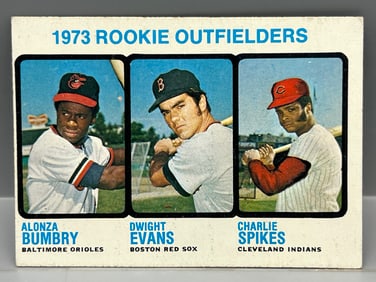1973 Topps #614 Dwight Evans  Rookie - Rookie Outfielders