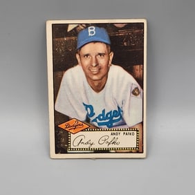 1952 Topps Andy Pafko #1 - Black Back