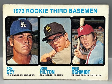 1973 Topps #615 Mike Schmidt Rookie (HOF) - Rookie Third Basemen