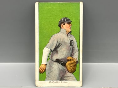 1909-11 T206 Oscar Stanage - Detroit - Piedmont