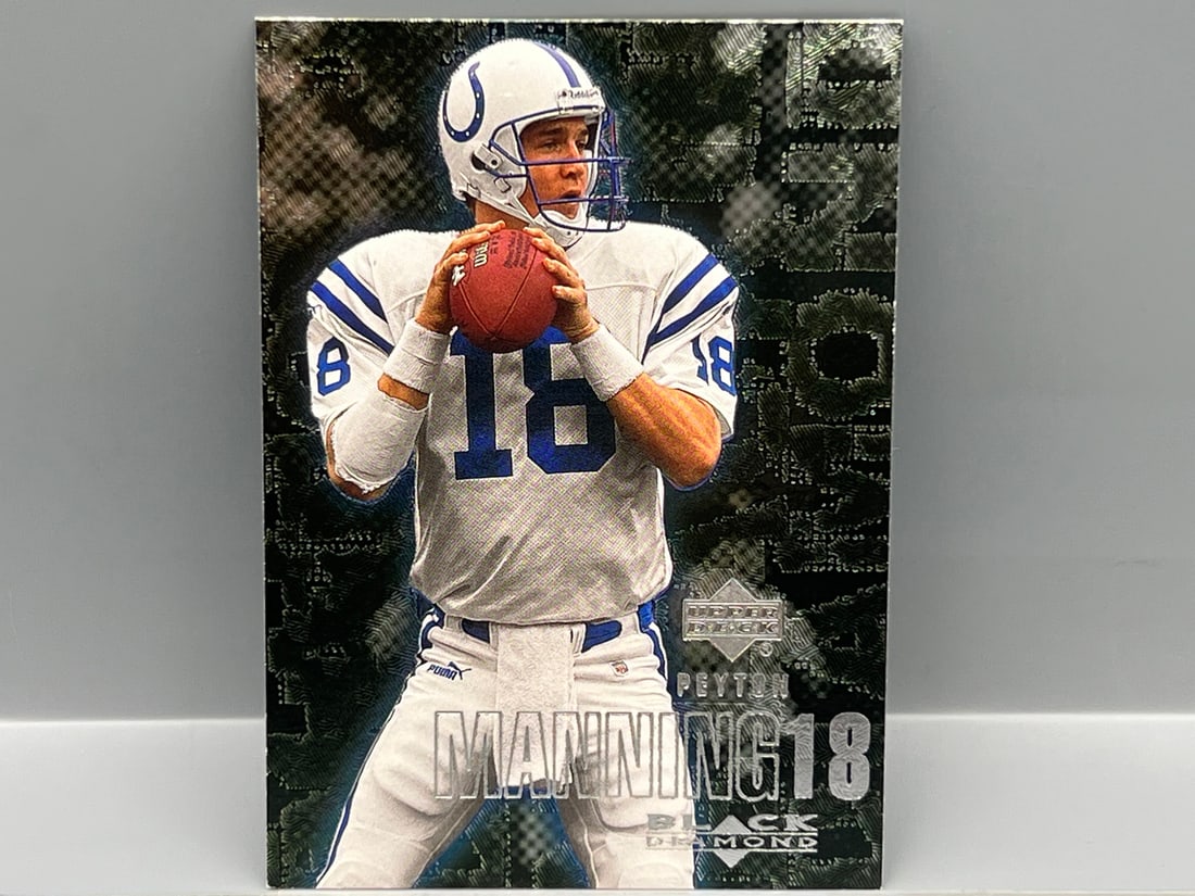 2000 Upper Deck Black Diamond Peyton Manning #46 (1 of 2)