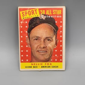 1958 Topps Nellie Fox #479 HOF