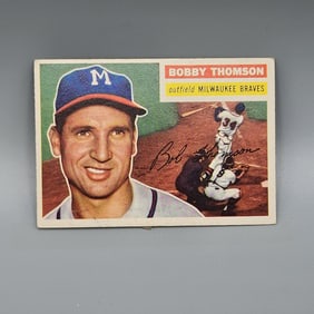 1956 Topps Bobby Thomson #257