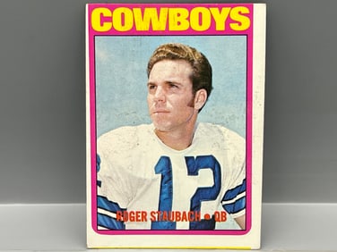 1972 Topps #200 Roger Staubach Rookie (HOF) - Cowboys