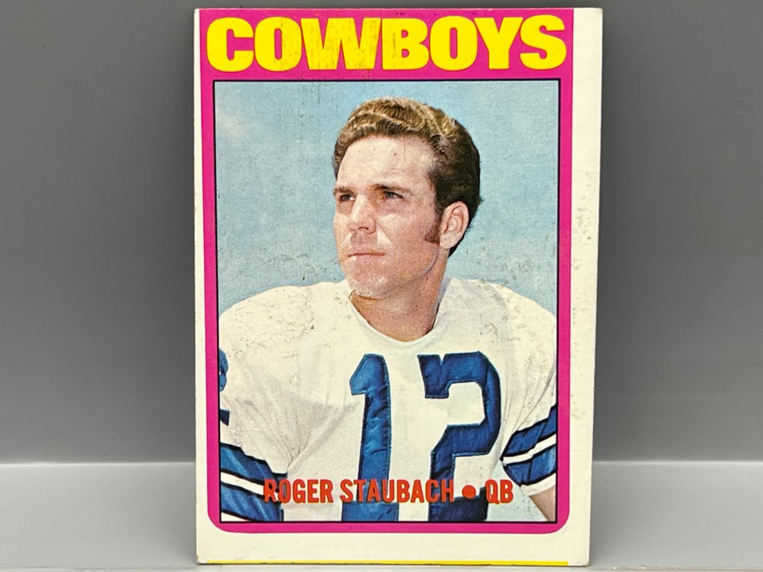 1972 Topps #200 Roger Staubach Rookie (HOF) - Cowboys (1 of 2)